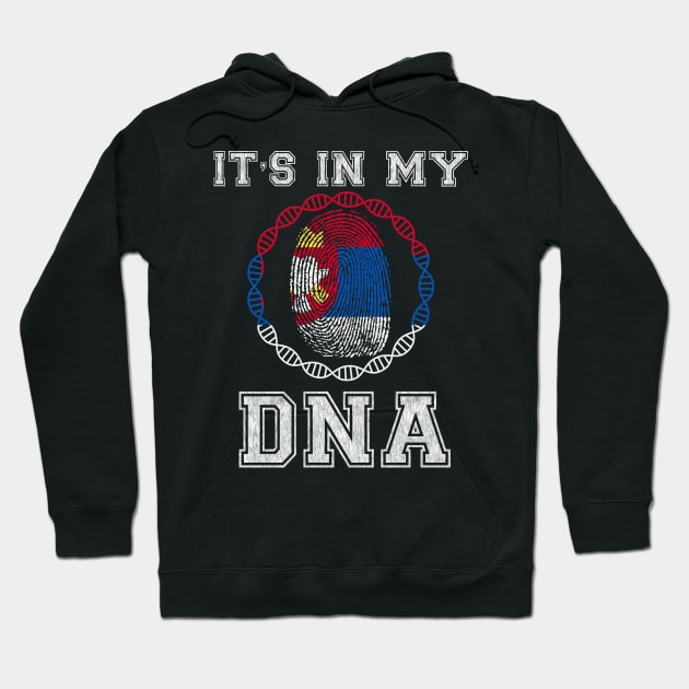 Serbia  It's In My DNA - Gift for Serbian From Serbia Hoodie by Country Flags